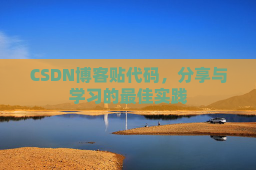 CSDN博客贴代码，分享与学习的最佳实践